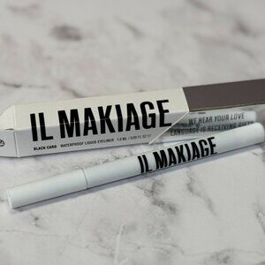 Il Makiage Black Card Liquid Eyeliner - Ultra-Black Waterproof Liner (New)
